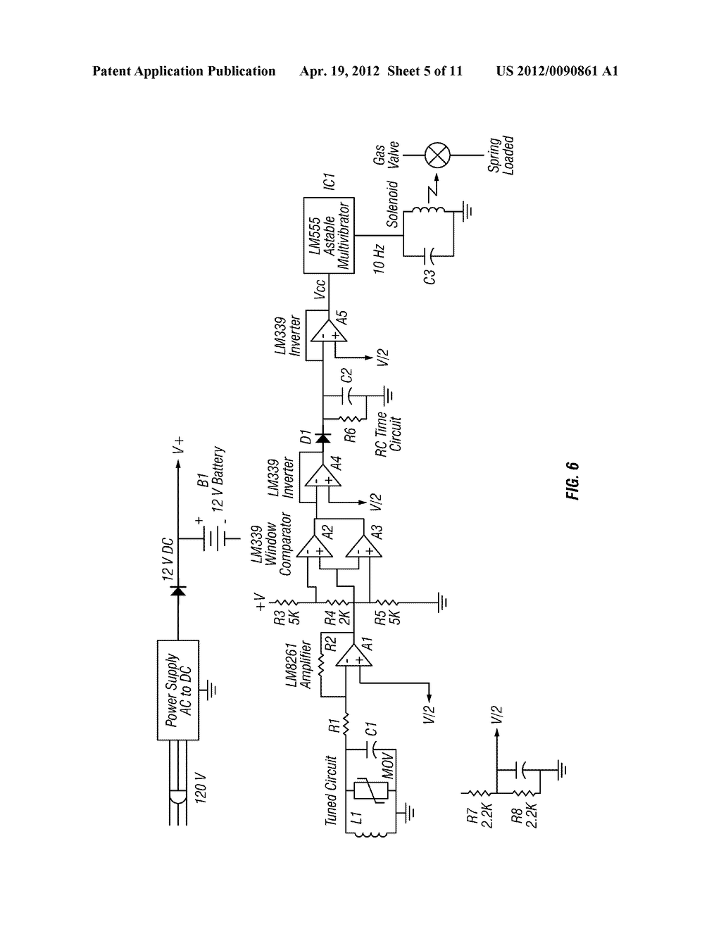APPARATUS AND METHOD FOR DETECTION AND CESSATION OF UNINTENDED GAS FLOW - diagram, schematic, and image 06