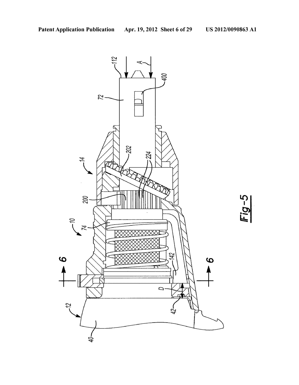 SCREWDRIVING TOOL HAVING A DRIVING TOOL WITH A REMOVABLE CONTACT TRIP     ASSEMBLY - diagram, schematic, and image 07