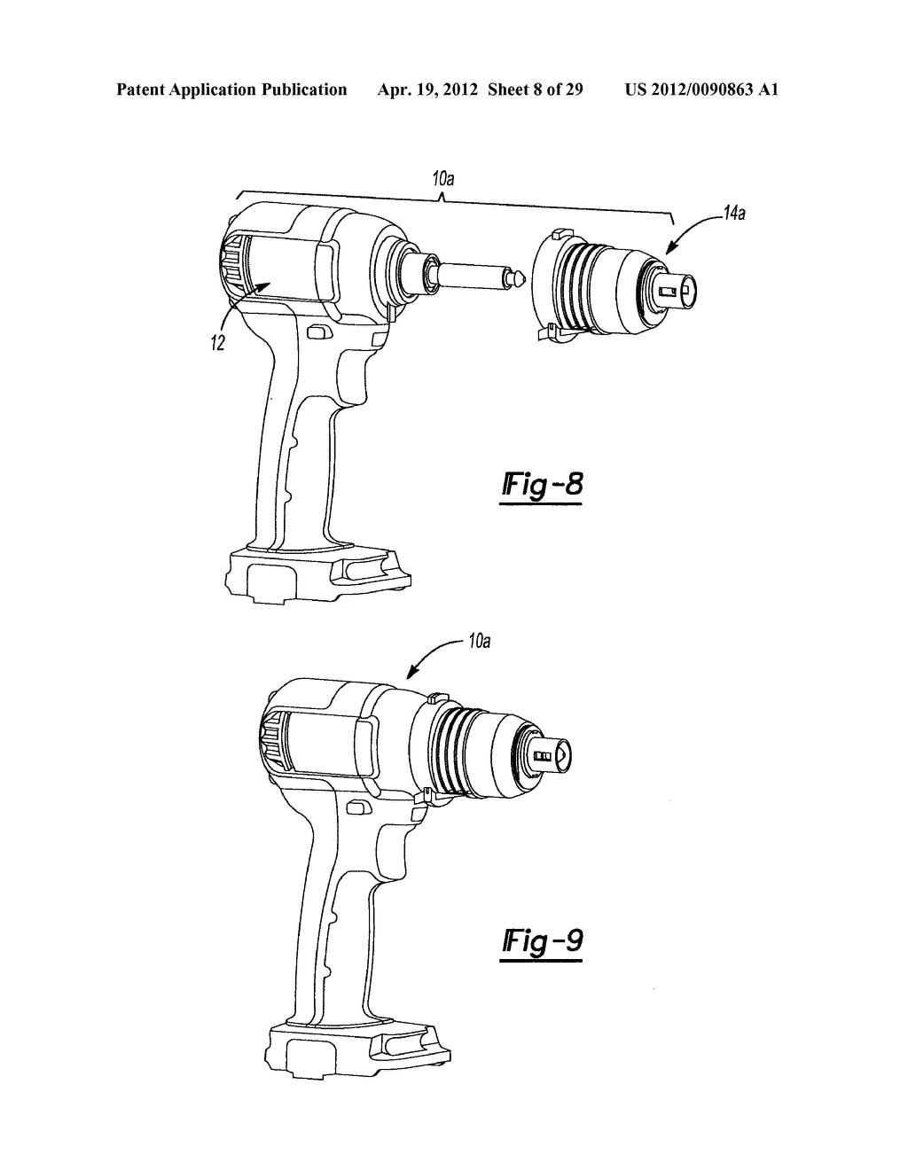 SCREWDRIVING TOOL HAVING A DRIVING TOOL WITH A REMOVABLE CONTACT TRIP     ASSEMBLY - diagram, schematic, and image 09