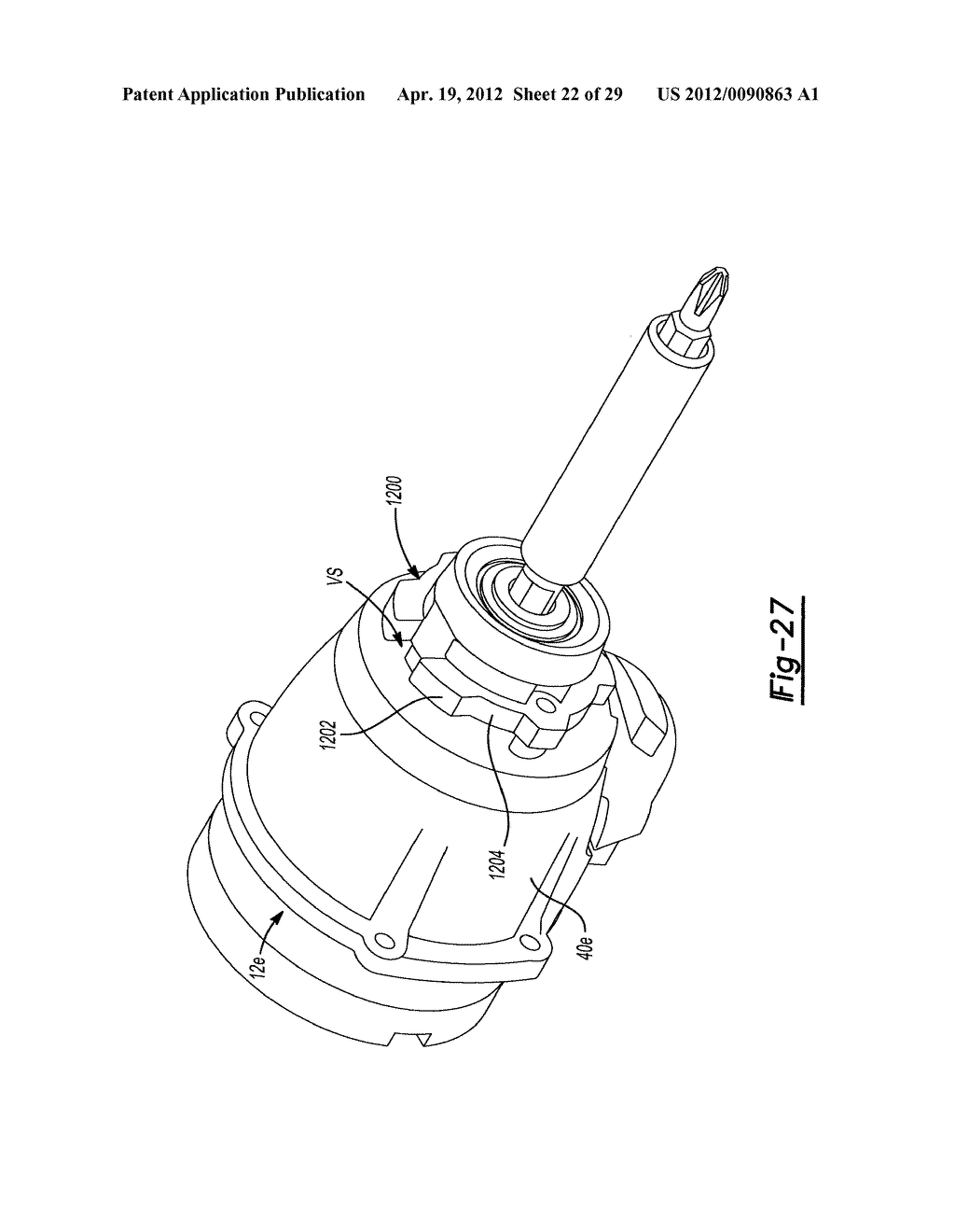 SCREWDRIVING TOOL HAVING A DRIVING TOOL WITH A REMOVABLE CONTACT TRIP     ASSEMBLY - diagram, schematic, and image 23