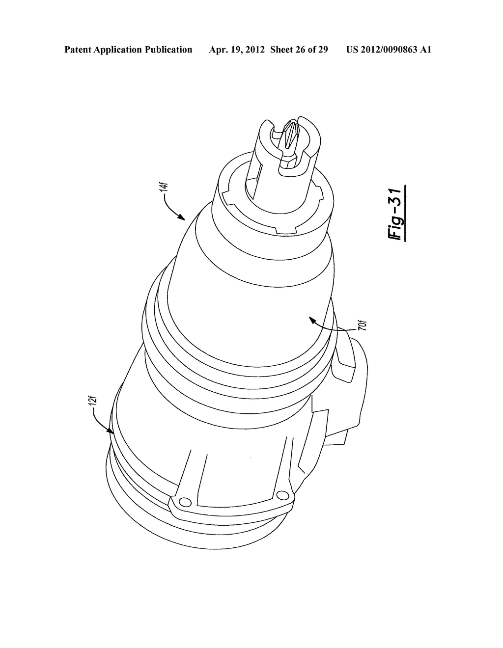 SCREWDRIVING TOOL HAVING A DRIVING TOOL WITH A REMOVABLE CONTACT TRIP     ASSEMBLY - diagram, schematic, and image 27