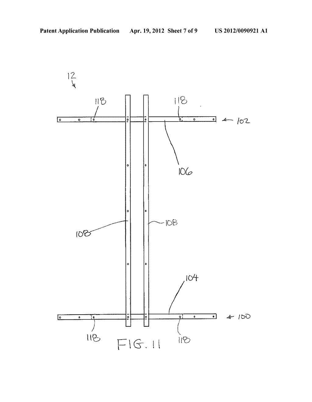 Lifting Device for Storing a Personal Vehicle on a Vehicle Dolly Thereon - diagram, schematic, and image 08