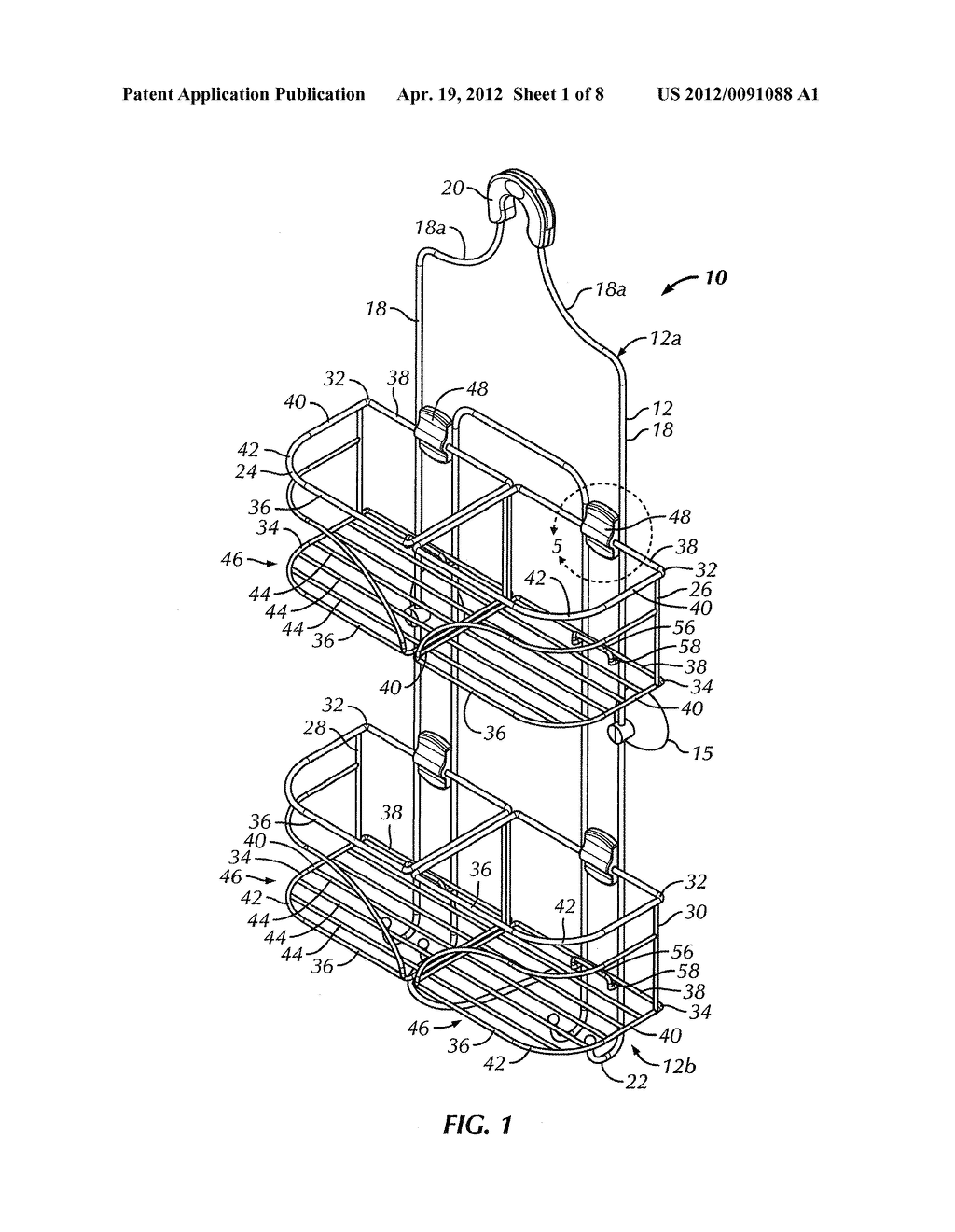 Adjustable Shelf Assembly - diagram, schematic, and image 02