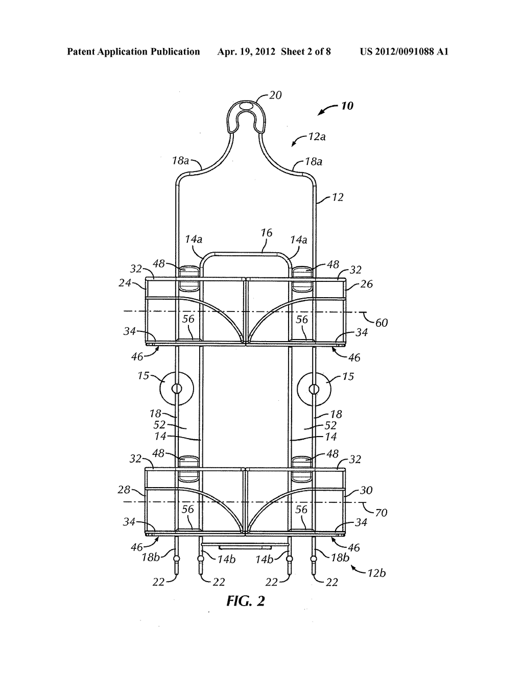 Adjustable Shelf Assembly - diagram, schematic, and image 03