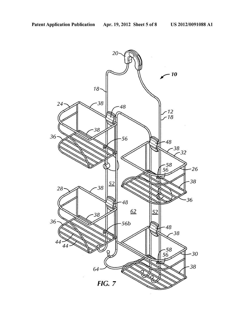 Adjustable Shelf Assembly - diagram, schematic, and image 06