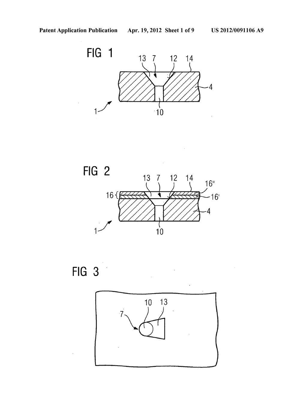Method For Producing A Hole - diagram, schematic, and image 02