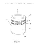 PORTABLE BEVERAGE CONTAINER INCORPORATING GAME SCORING DEVICE diagram and image