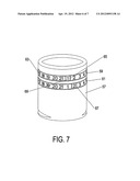 PORTABLE BEVERAGE CONTAINER INCORPORATING GAME SCORING DEVICE diagram and image