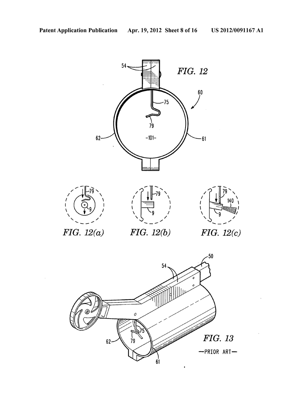 Apparatus and trigger mechanism for discharging aerosol containers and     assembly method therefor - diagram, schematic, and image 09