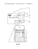 Systems and methods for financial transaction through miniaturized card     with ASIC diagram and image