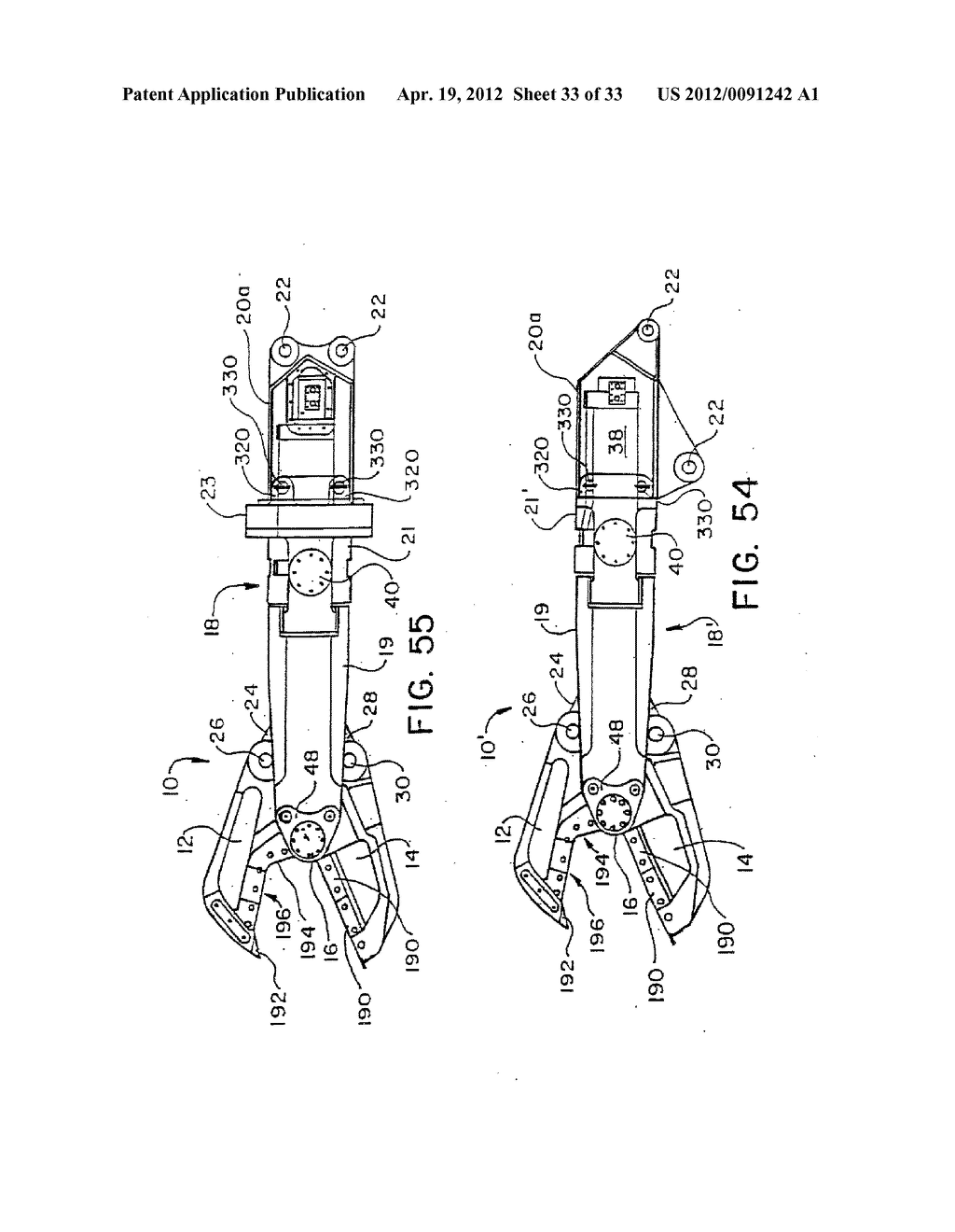 Dual Moving Jaws For Demolition Equipment - diagram, schematic, and image 34