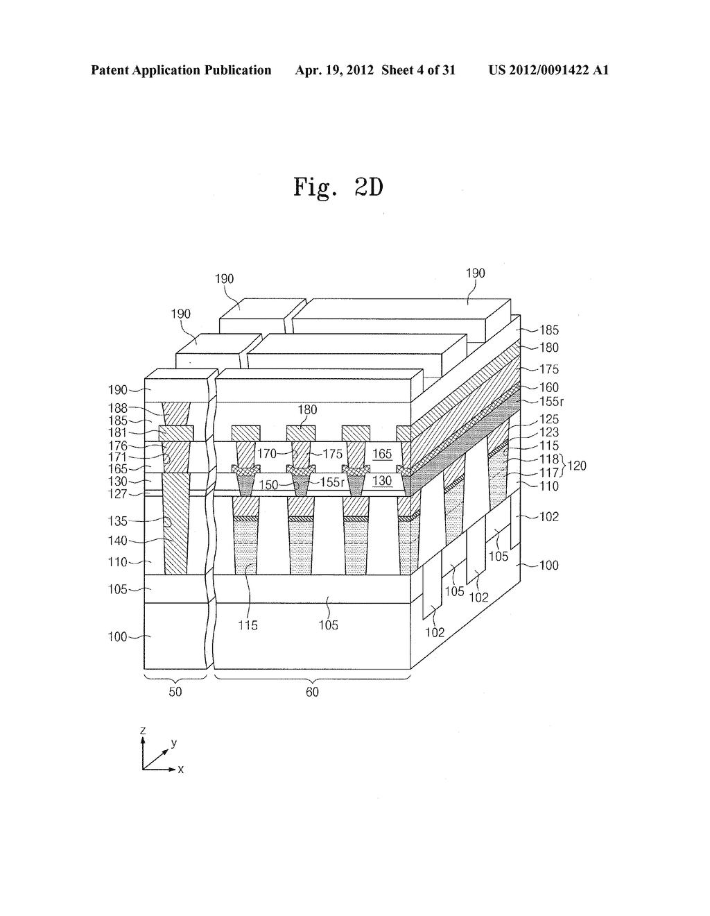 Semiconductor Memory Devices Having Variable Resistor And Methods Of     Fabricating The Same - diagram, schematic, and image 05