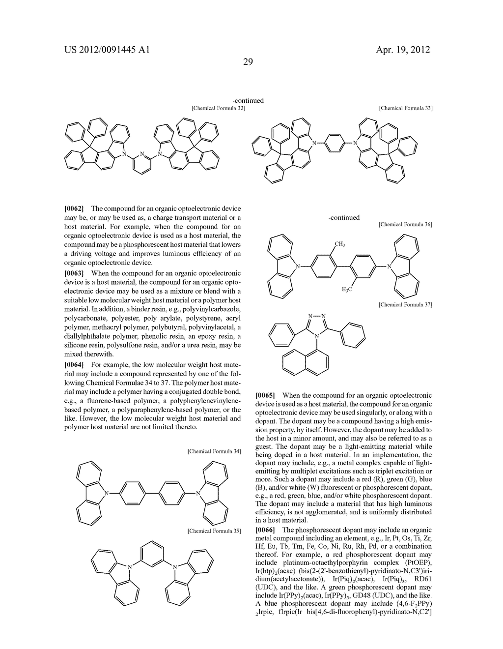 COMPOUND FOR ORGANIC OPTOELECTRONIC DEVICE, ORGANIC LIGHT EMITTING DIODE     INCLUDING THE SAME, AND DISPLAY DEVICE INCLUDING THE ORGANIC LIGHT     EMITTING DIODE - diagram, schematic, and image 39