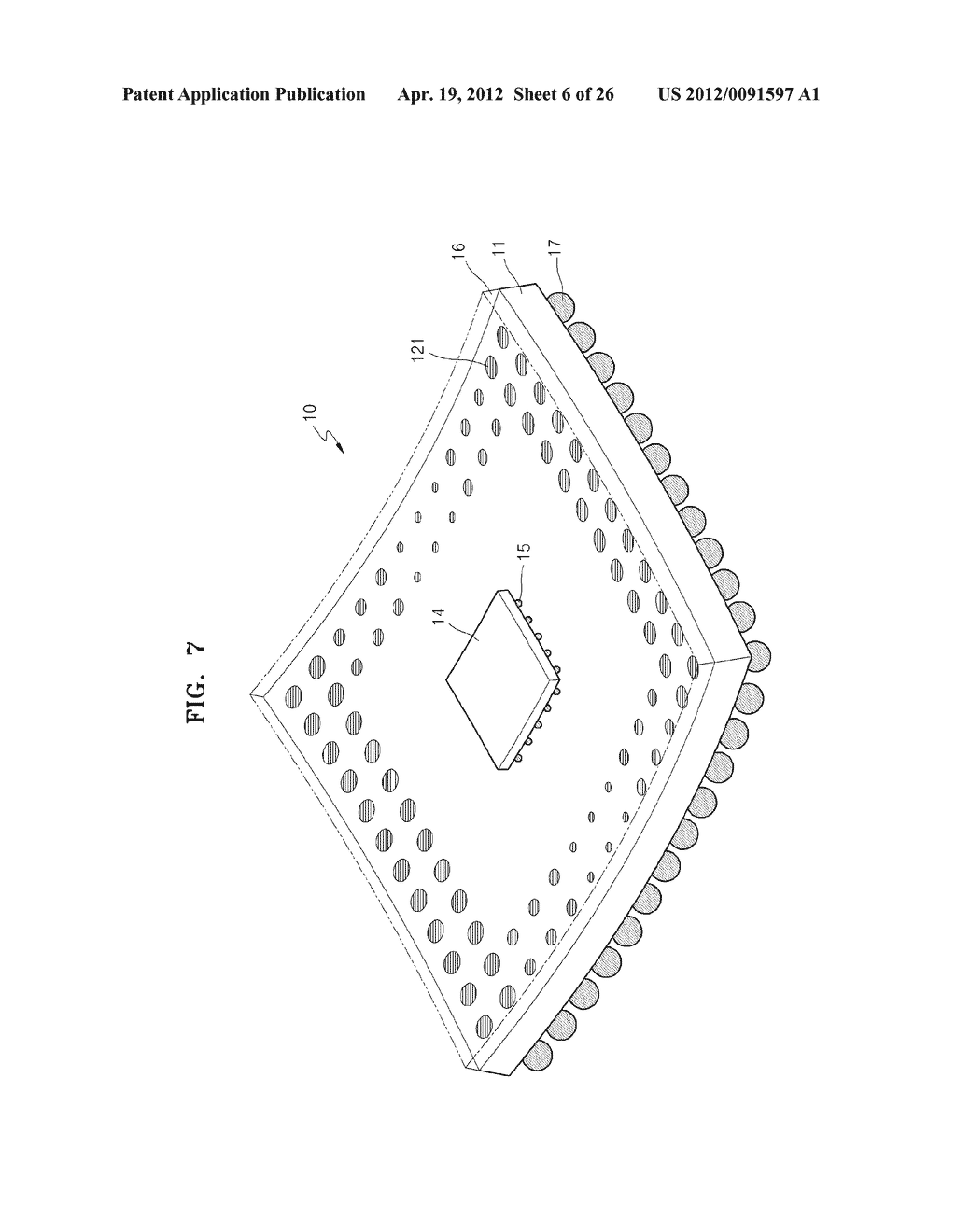 STACKED SEMICONDUCTOR PACKAGE, SEMICONDUCTOR DEVICE INCLUDING THE STACKED     SEMICONDUCTOR PACKAGE AND METHOD OF MANUFACTURING THE STACKED     SEMICONDUCTOR PACKAGE - diagram, schematic, and image 07