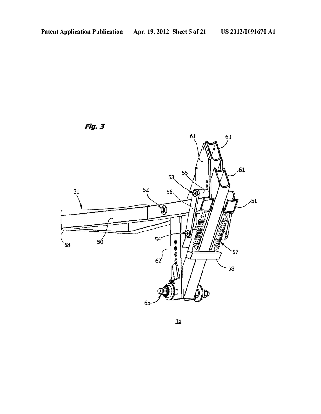 Skibob and Method for Riding a Chairlift - diagram, schematic, and image 06