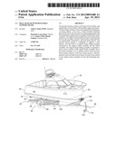 BOAT TRAILER WITH ROTATABLE SUPPORT FRAME diagram and image