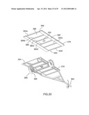 BOAT TRAILER WITH ROTATABLE SUPPORT FRAME diagram and image