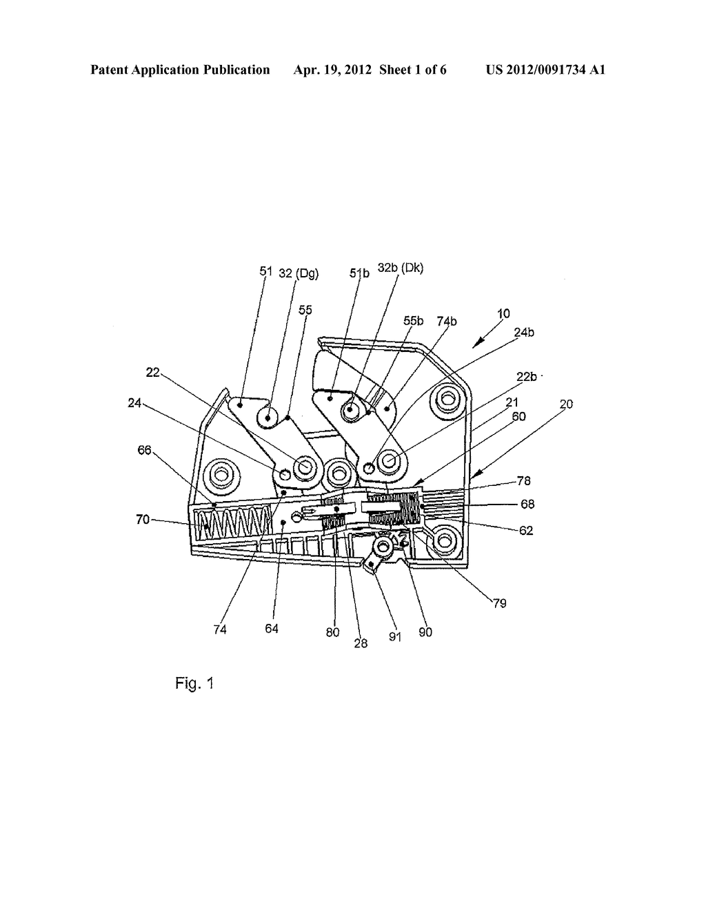 LOCK FOR A LUGGAGE BOX - diagram, schematic, and image 02