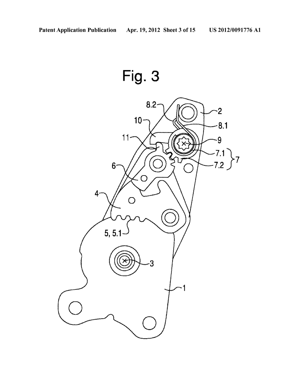 LOCKING AND RELEASING MECHANISM FOR VEHICLE SEAT - diagram, schematic, and image 04