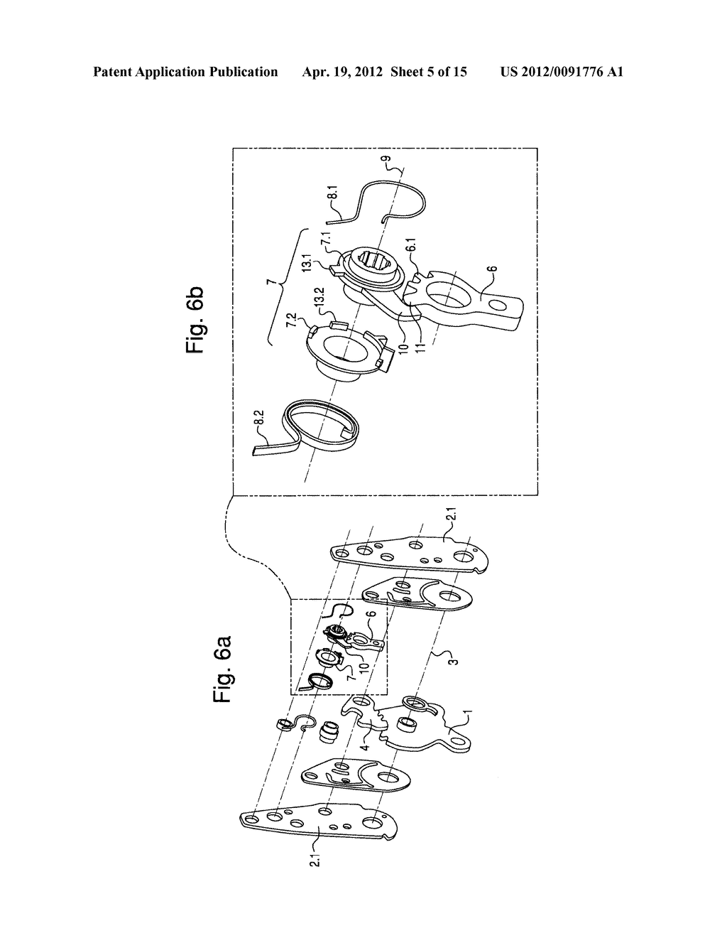 LOCKING AND RELEASING MECHANISM FOR VEHICLE SEAT - diagram, schematic, and image 06