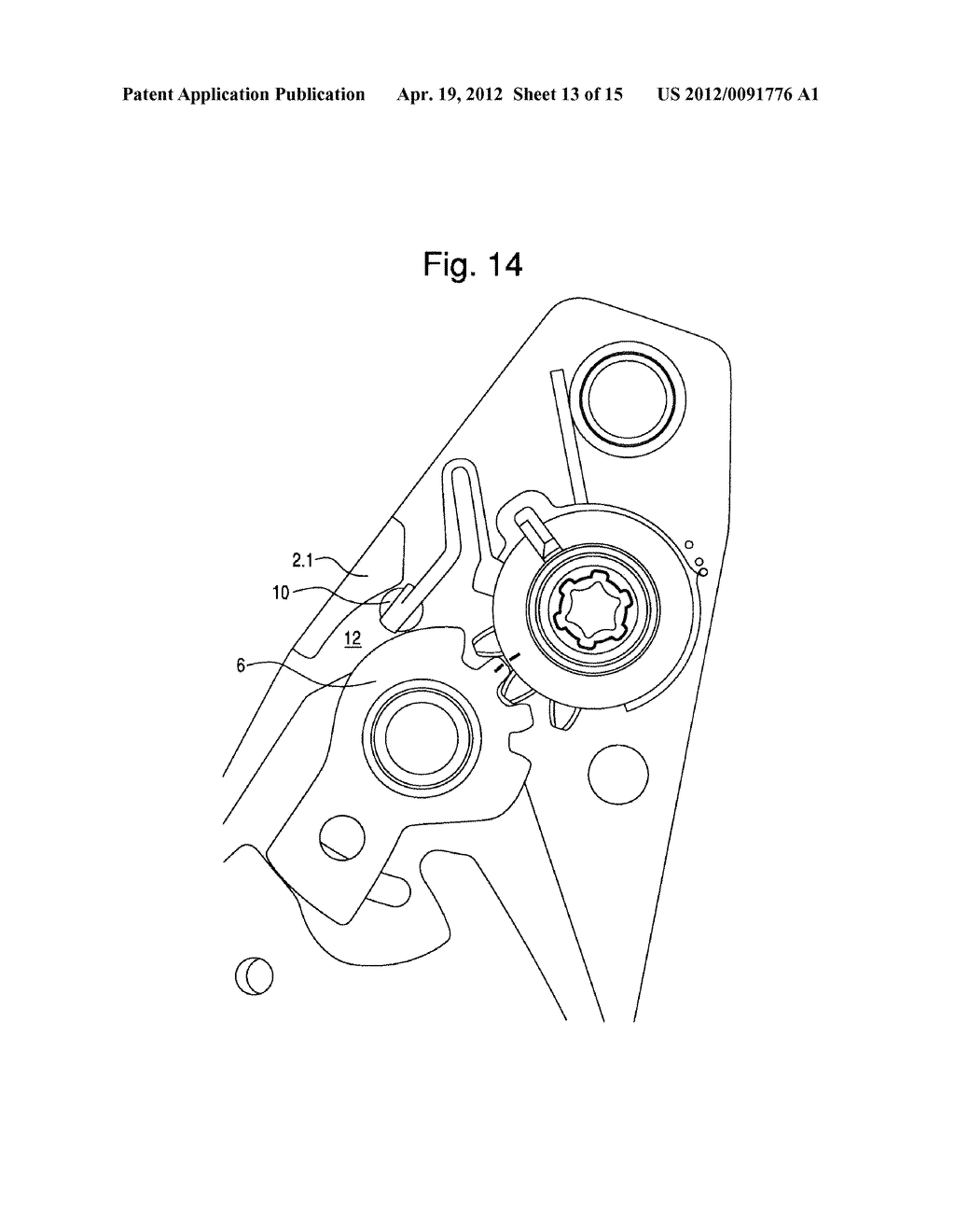 LOCKING AND RELEASING MECHANISM FOR VEHICLE SEAT - diagram, schematic, and image 14