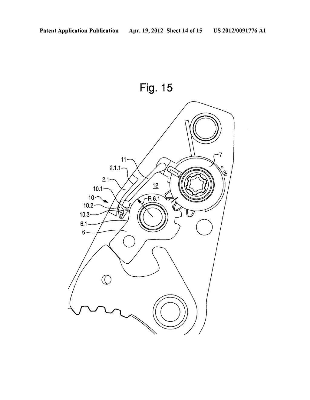 LOCKING AND RELEASING MECHANISM FOR VEHICLE SEAT - diagram, schematic, and image 15