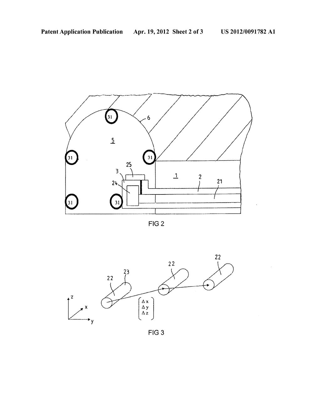 METHOD FOR DETERMINING THE POSITION OR SITUATION OF INSTALLATION     COMPONENTS IN MINERAL MINING INSTALLATIONS AND MINING INSTALLATION - diagram, schematic, and image 03