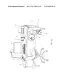 ELECTRICAL POWER SUPPLYING DEVICE HAVING A CENTRAL POWER-HUB ASSEMBLY     SUPPLYING ELECTRICAL POWER TO POWER PLUGS, ADAPTORS AND MODULES WHILE     CONCEALED FROM VIEW AND MANAGING EXCESS POWER CORD DURING POWER SUPPLYING     OPERATIONS diagram and image