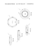 ELECTRICAL POWER SUPPLYING DEVICE HAVING A CENTRAL POWER-HUB ASSEMBLY     SUPPLYING ELECTRICAL POWER TO POWER PLUGS, ADAPTORS AND MODULES WHILE     CONCEALED FROM VIEW AND MANAGING EXCESS POWER CORD DURING POWER SUPPLYING     OPERATIONS diagram and image