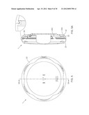 ELECTRICAL POWER SUPPLYING DEVICE HAVING A CENTRAL POWER-HUB ASSEMBLY     SUPPLYING ELECTRICAL POWER TO POWER PLUGS, ADAPTORS AND MODULES WHILE     CONCEALED FROM VIEW AND MANAGING EXCESS POWER CORD DURING POWER SUPPLYING     OPERATIONS diagram and image