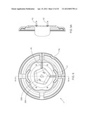 ELECTRICAL POWER SUPPLYING DEVICE HAVING A CENTRAL POWER-HUB ASSEMBLY     SUPPLYING ELECTRICAL POWER TO POWER PLUGS, ADAPTORS AND MODULES WHILE     CONCEALED FROM VIEW AND MANAGING EXCESS POWER CORD DURING POWER SUPPLYING     OPERATIONS diagram and image