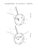 ELECTRICAL POWER SUPPLYING DEVICE HAVING A CENTRAL POWER-HUB ASSEMBLY     SUPPLYING ELECTRICAL POWER TO POWER PLUGS, ADAPTORS AND MODULES WHILE     CONCEALED FROM VIEW AND MANAGING EXCESS POWER CORD DURING POWER SUPPLYING     OPERATIONS diagram and image