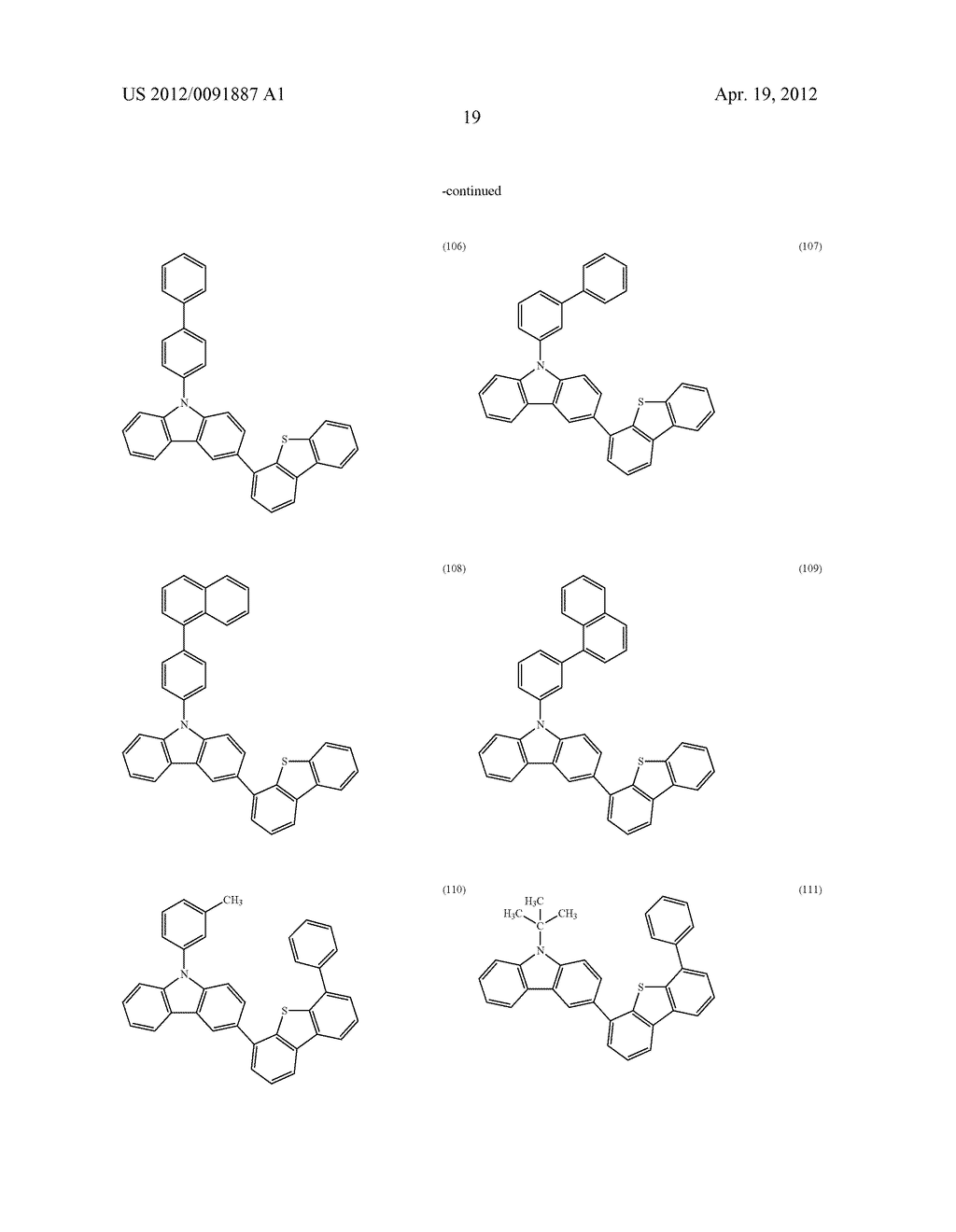 Carbazole Compound, Material for Light-Emitting Element, Organic     Semiconductor Material, Light-Emitting Element - diagram, schematic, and image 59