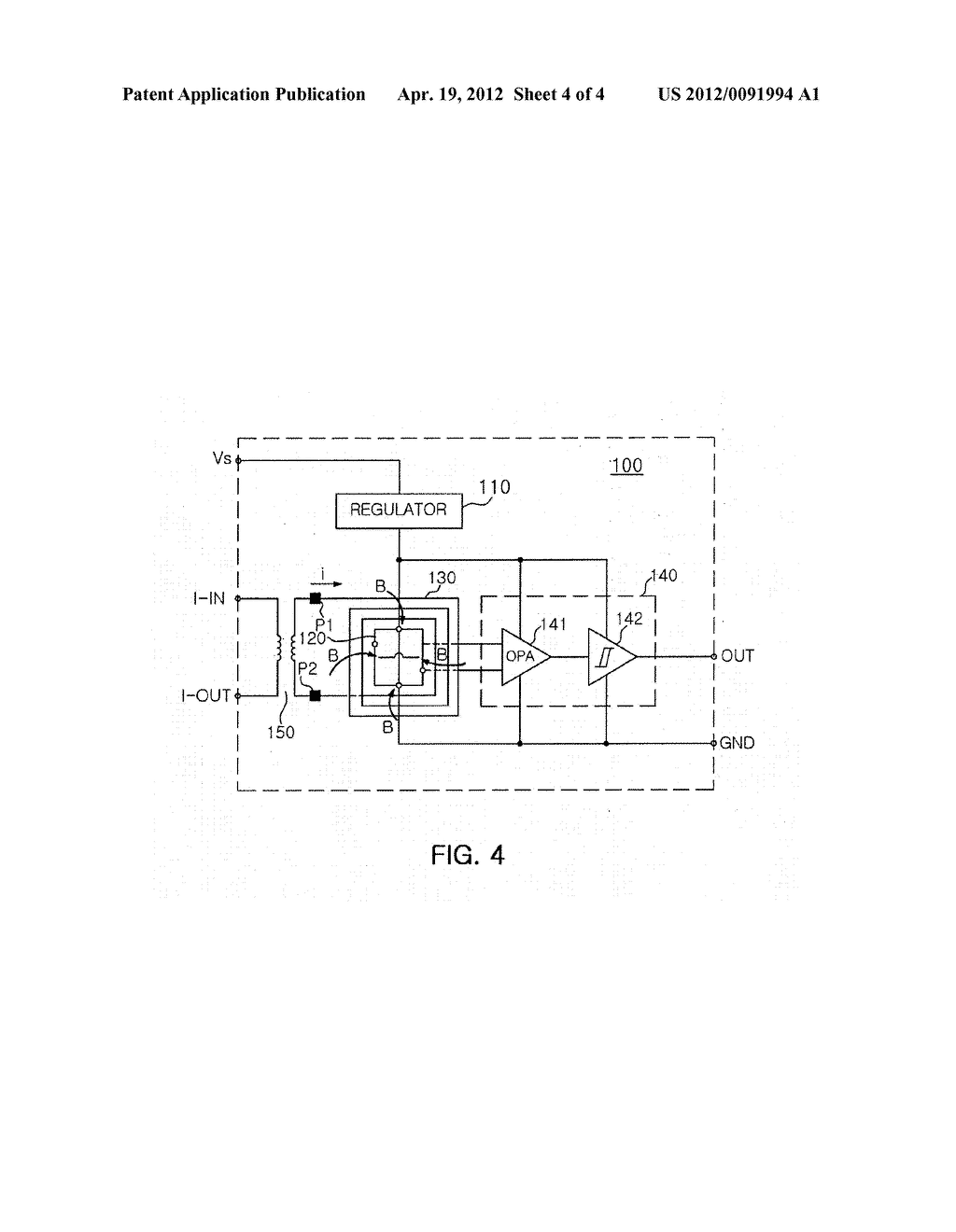 INTEGRATED APPARATUS FOR SENSING CURRENT - diagram, schematic, and image 05