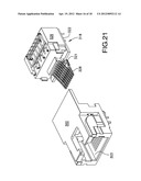 TOROID WITH CHANNELS AND CIRCUIT ELEMENT AND MODULAR JACK WITH SAME diagram and image