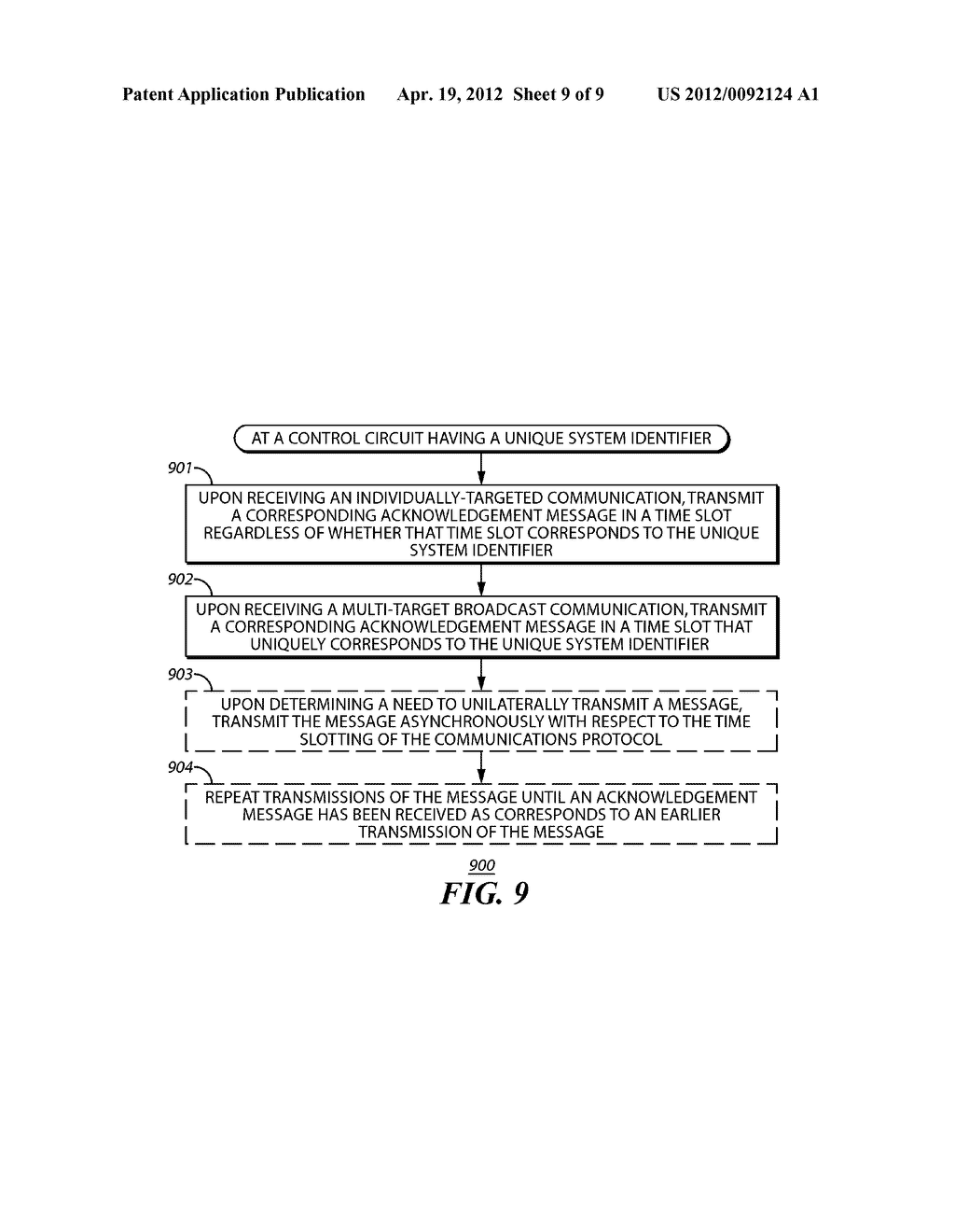 Method and Apparatus to Accommodate Both a Learn Mode of Operation and a     Pairing Mode of Operation During a Relationship-Establishment Mode of     Operation - diagram, schematic, and image 10