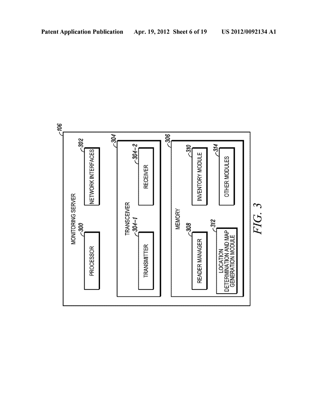 DETERMINING ITEM LOCATION WITHIN A SPACE BASED ON FEEDBACK FROM RADIO     FREQUENCY IDENTIFICATION (RFID) READERS AND TAGS - diagram, schematic, and image 07