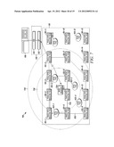 DETERMINING ITEM LOCATION WITHIN A SPACE BASED ON FEEDBACK FROM RADIO     FREQUENCY IDENTIFICATION (RFID) READERS AND TAGS diagram and image