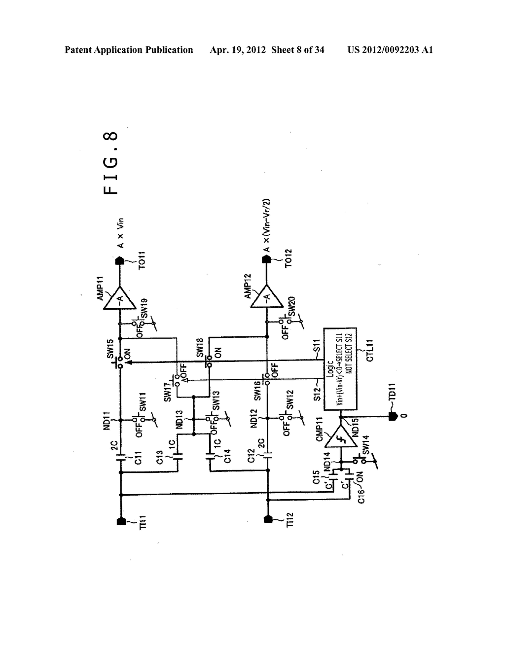 Analog to digital converter and signal processing system - diagram, schematic, and image 09