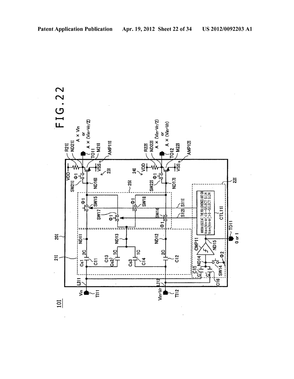 Analog to digital converter and signal processing system - diagram, schematic, and image 23