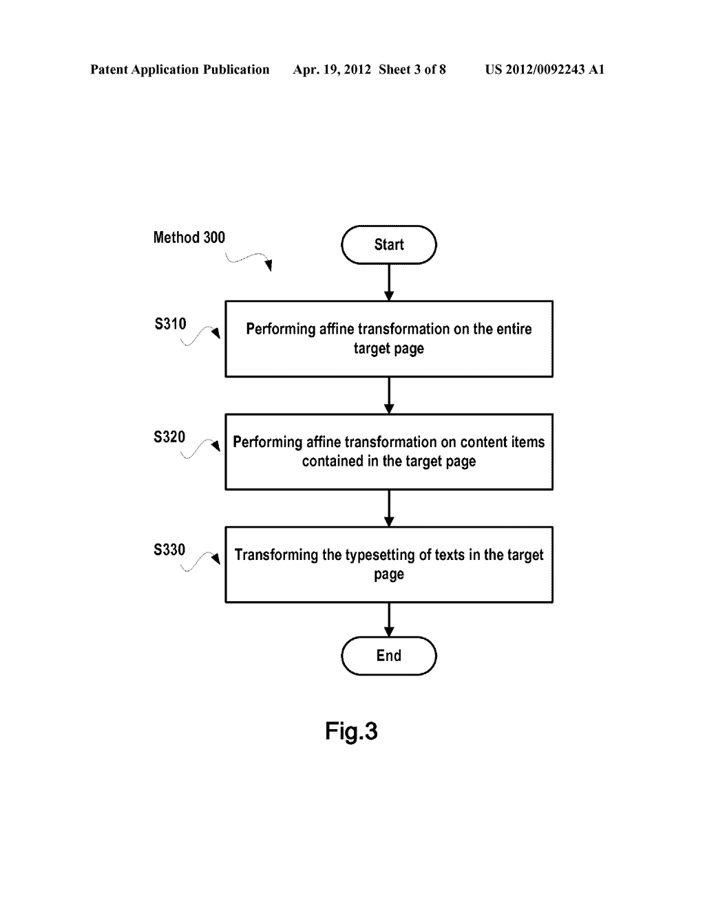 PROCESSING METHOD FOR A DEVICE HAVING A BI-STABLE DISPLAY AND APPARATUS - diagram, schematic, and image 04