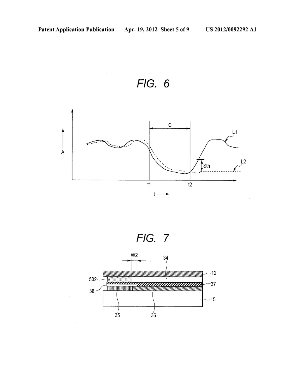 DISPLAY DEVICE HAVING TOUCH PANEL - diagram, schematic, and image 06