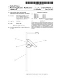 SOLAR PANEL POLE MOUNT WITH PROVISIONS FOR ADVERTISING GRAPHICS diagram and image