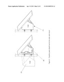 SOLAR PANEL POLE MOUNT WITH PROVISIONS FOR ADVERTISING GRAPHICS diagram and image