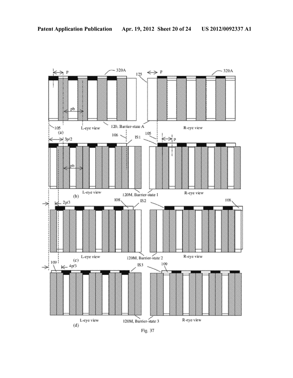 Projection Display System and Method with Multiple, Convertible Display     Modes - diagram, schematic, and image 21