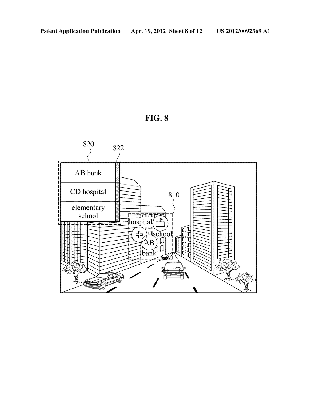 DISPLAY APPARATUS AND DISPLAY METHOD FOR IMPROVING VISIBILITY OF AUGMENTED     REALITY OBJECT - diagram, schematic, and image 09