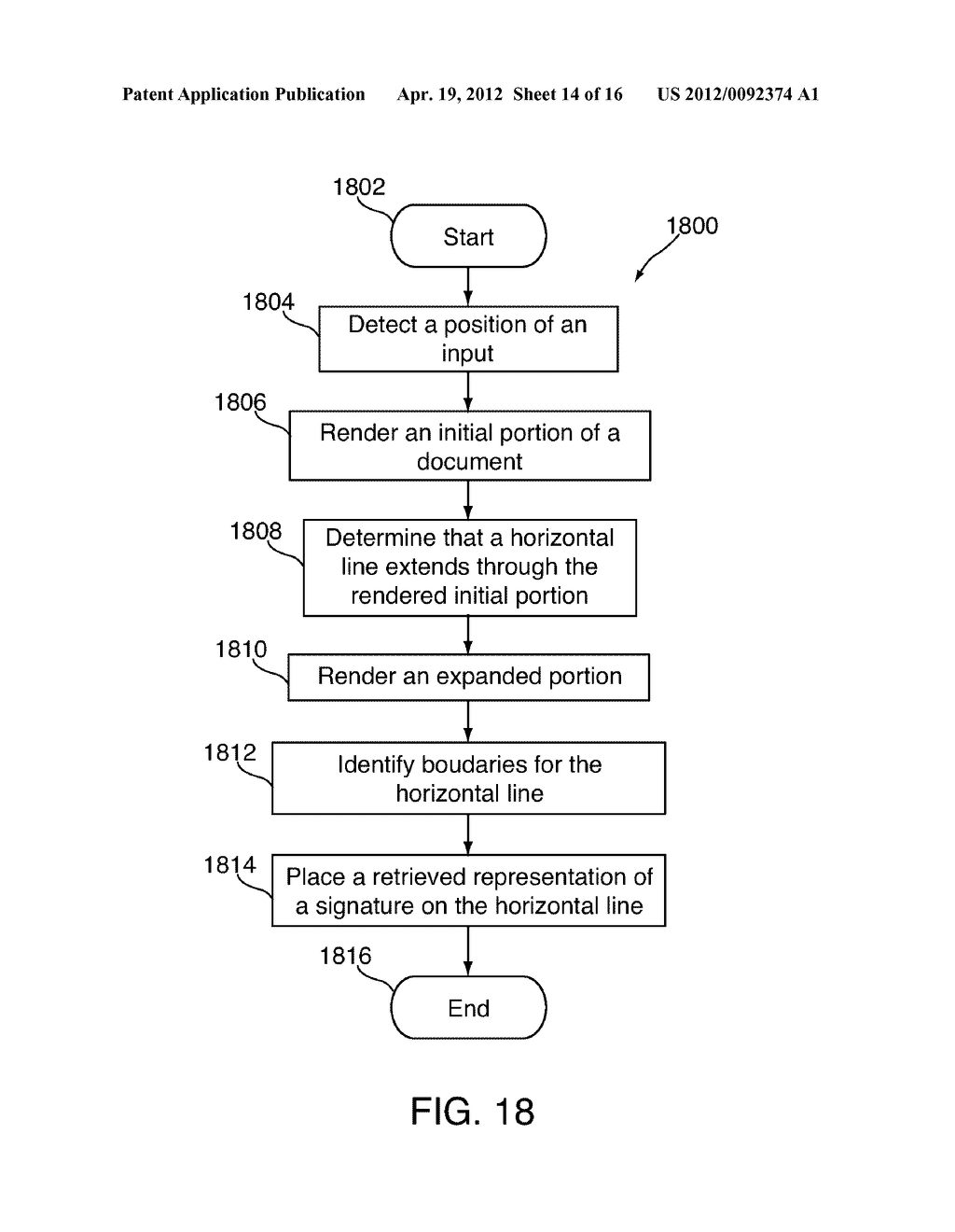 SYSTEMS, METHODS, AND COMPUTER-READABLE MEDIA FOR PLACING A REPRESENTATION     OF THE CAPTURED SIGNATURE IN A DOCUMENT - diagram, schematic, and image 15