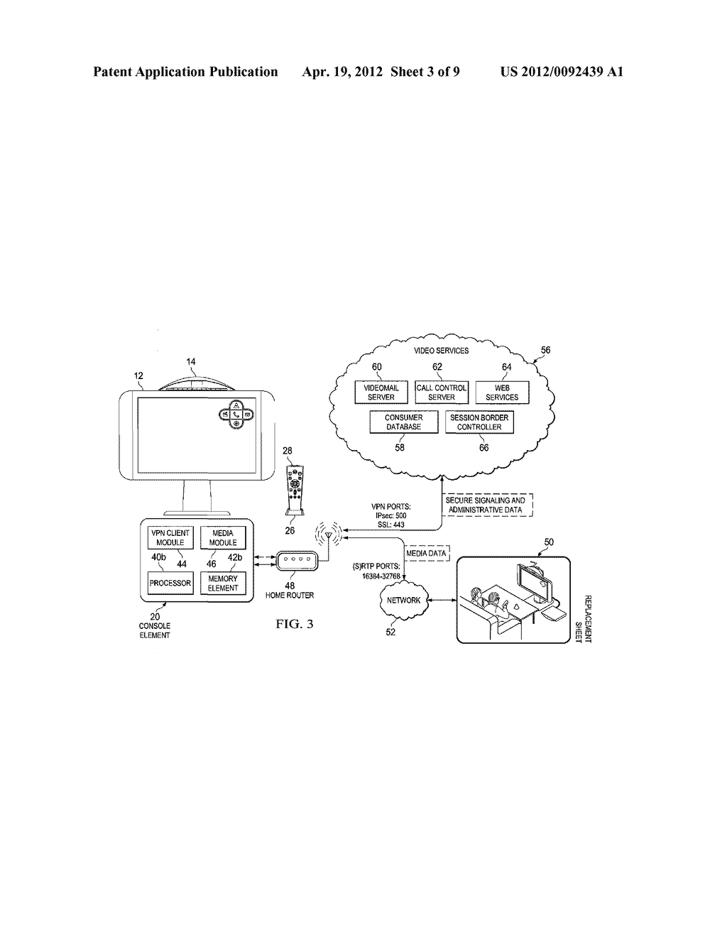 SYSTEM AND METHOD FOR PROVIDING CONNECTIVITY IN A NETWORK ENVIRONMENT - diagram, schematic, and image 04