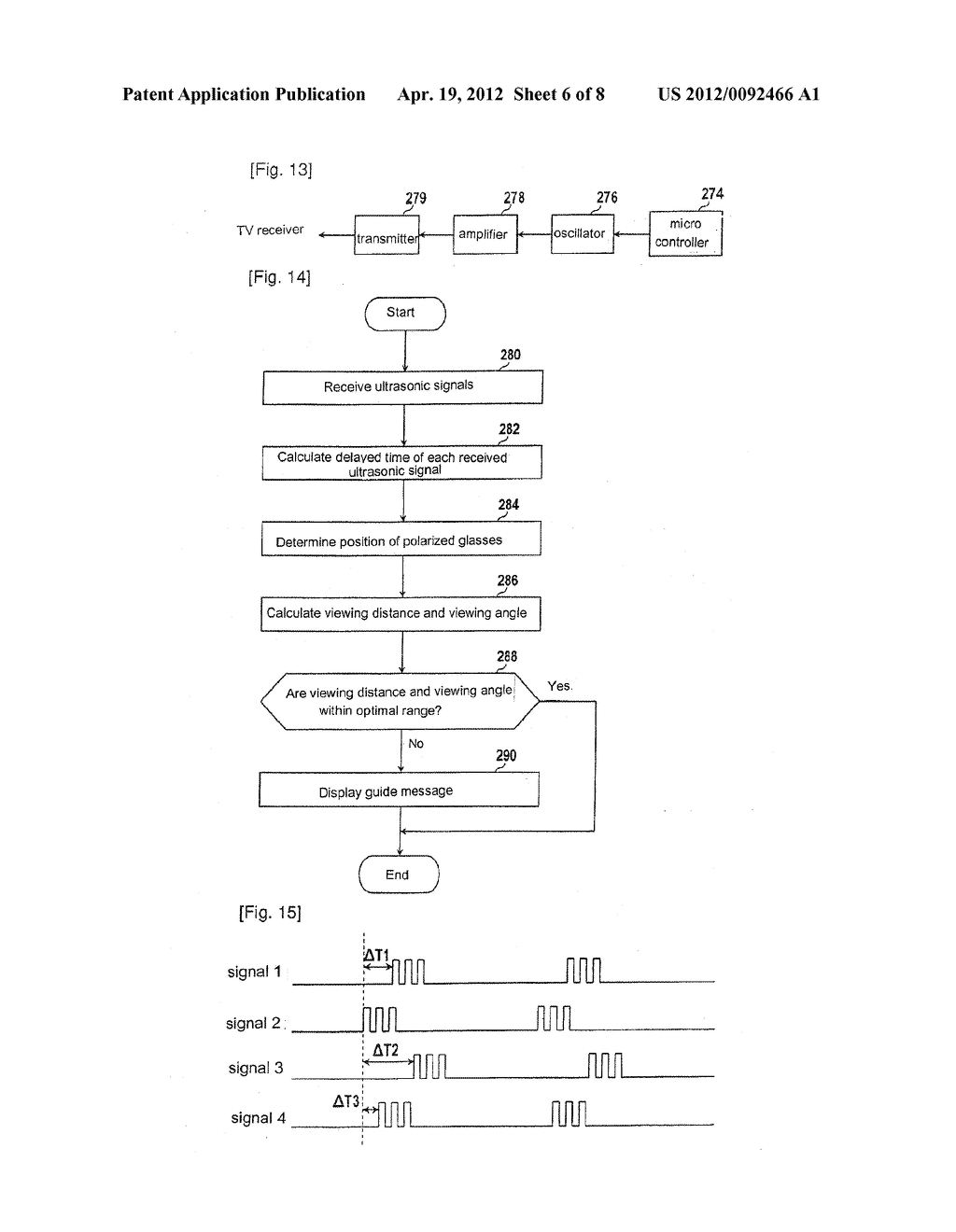 VIEWING RANGE NOTIFICATION METHOD AND TV RECEIVER FOR  IMPLEMENTING THE     SAME - diagram, schematic, and image 07