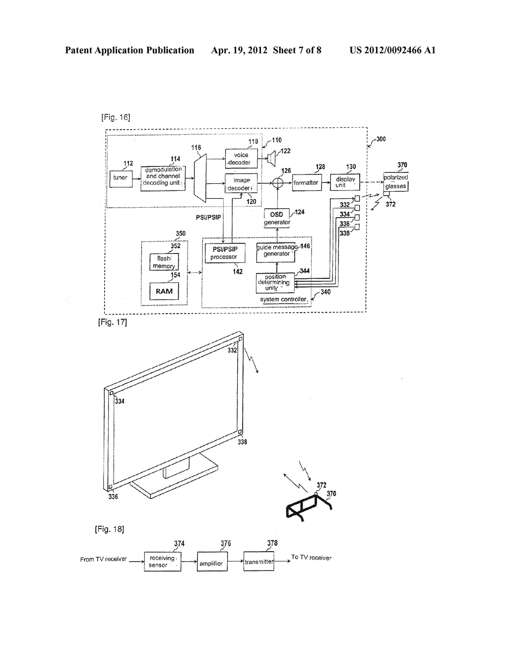 VIEWING RANGE NOTIFICATION METHOD AND TV RECEIVER FOR  IMPLEMENTING THE     SAME - diagram, schematic, and image 08